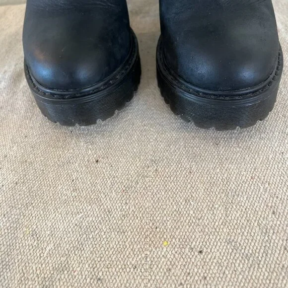 Dr. Martens Black Heeled Boots - Picture 3 of 13
